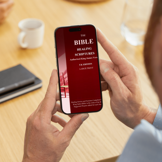 The Bible Healing Scriptures: KJV (Kindle-eBook) - Large Print UK Edition