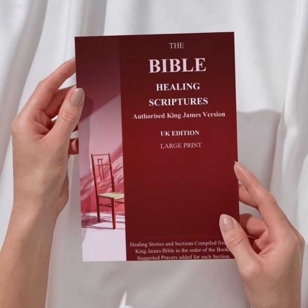 The Bible Healing Scriptures: KJV (Softback) - Large Print UK Edition