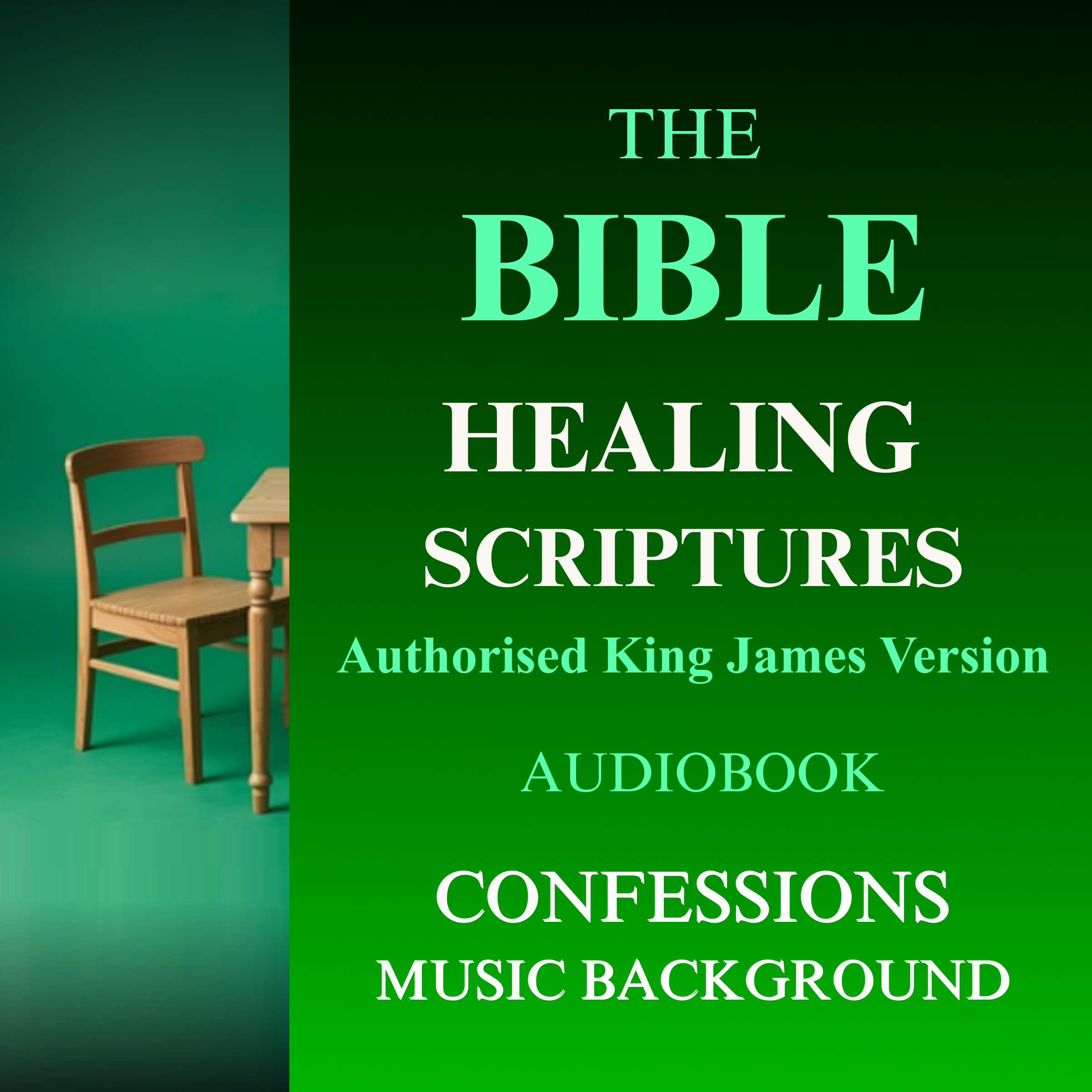 Bible Healing Scriptures Audiobook UK (Healing Confessions With Music)
