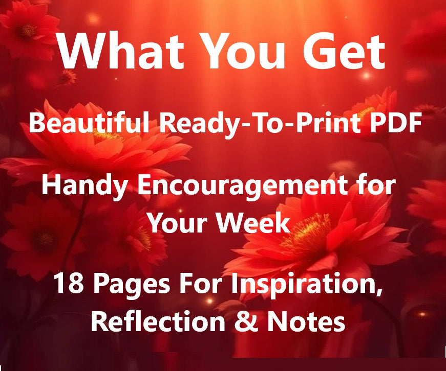 Managing Stress with God’s Peace – a 7-Day Digital Printable Devotional