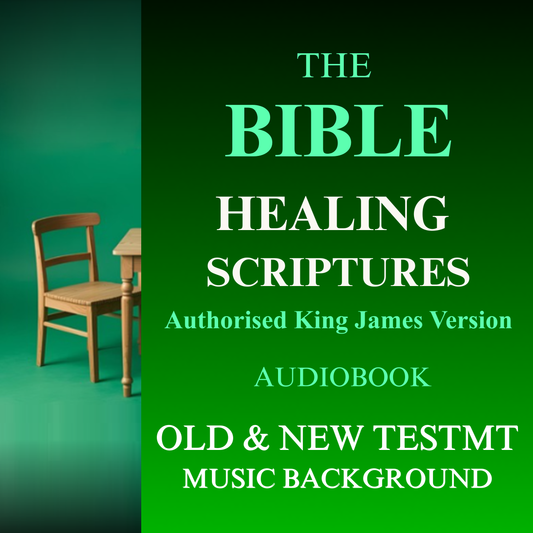 Bible Healing Scriptures Audiobook UK (Old & New Testament With Music)